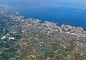 市原市上空より空撮