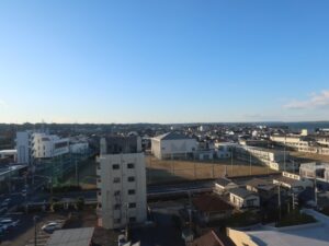 銚子駅周辺の街並み